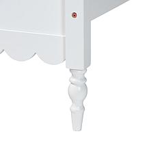 Wholesale Interiors Baxton Studio Roni White Full Platform Bed