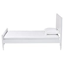 Wholesale Interiors Baxton Studio Roni White Twin Platform Bed