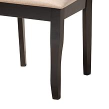 Wholesale Interiors Baxton Studio Savina Sand Dining Set