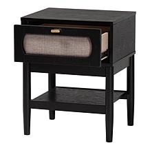 Wholesale Interiors Baxton Studio Shirin Mid Century Nightstand