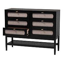 Wholesale Interiors Baxton Studio Shirin Mid Century Wood Dresser