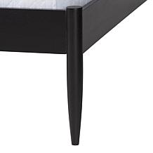 Wholesale Interiors Baxton Studio Shirin Mid Century Wood Queen Bed