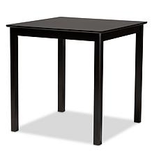 Wholesale Interiors Caron Wood 5PC Pub Set - Dark Brown