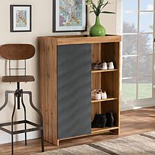 Wholesale Interiors Caspian Wood Shoe Cabinet