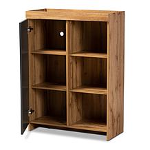 Wholesale Interiors Caspian Wood Shoe Cabinet