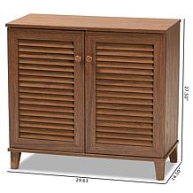 Wholesale Interiors Coolidge 4-Shelf Shoe Storage Cabinet