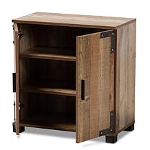 Wholesale Interiors Cyrille Wood 2-Door Shoe Cabinet