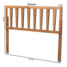 Wholesale Interiors Duncan Wood Queen Size Headboard