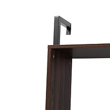Wholesale Interiors Fariat Modern Industrial Display Shelf with Desk