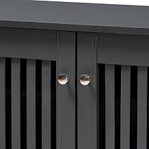 Wholesale Interiors Fernanda 3-Door Entryway Shoe Storage Cabinet