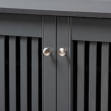Wholesale Interiors Fernanda 4-Door Entryway Shoe Storage Cabinet