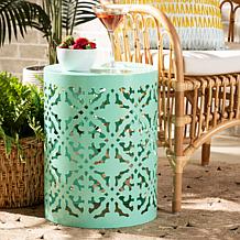 Wholesale Interiors Jamila Modern and Contemporary Outdoor Side Table