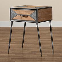 Wholesale Interiors Laurel 1-Drawer Nightstand
