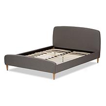 Wholesale Interiors Mia Fabric Upholstered King-Size Platform Bed