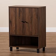 Wholesale Interiors Rossin 2-Door Entryway Shoe Storage Cabinet