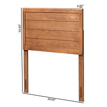Wholesale Interiors Seren Wood Twin Size Headboard