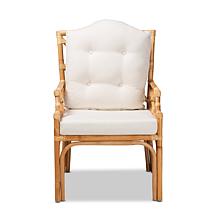 Wholesale Interiors Sonia Natural Finished Rattan Armchair