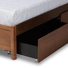 Wholesale Interiors Yara Modern and Contemporary Storage Bed Frame
