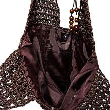 Wildflower Crochet Tote Bag