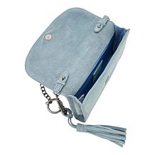 Wildflower Suede Organizer Phone Crossbody