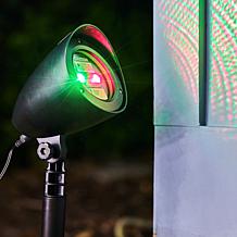 Winter Lane Color Changing Night Stars Laser Projector