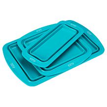Wolfgang Puck 3-piece Silicone Collapsible Bakeware Set