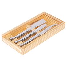 Wolfgang Puck 3-piece Stainless Steel Cheese Knife Set