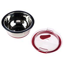 Wolfgang Puck 3-piece Stainless Steel Prep Bowls with Lids