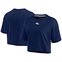 Women's Fanatics Signature Navy Denver Broncos Super Soft Boxy Shor...