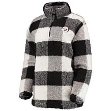 Women's G-III 4Her by Carl Banks Black Pittsburgh Steelers Sherpa P...