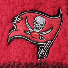 Women's G-III 4Her by Carl Banks Red Tampa Bay Buccaneers Sherpa Pl...