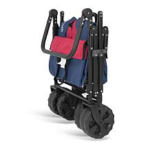 Wonderfold Wagon Beach Tire Push and Pull Folding Wagon