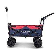 Wonderfold Wagon Beach Tire Push and Pull Folding Wagon