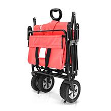 Wonderfold Wagon Utility Folding Wagon with Stand
