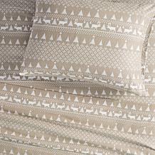 Woolrich Flannel Cotton 4-piece California King Sheet Set