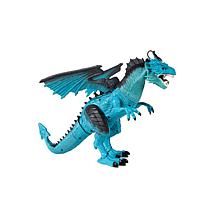 World Tech Toys Monster World Electric Walking Smoking RC Blue Dragon