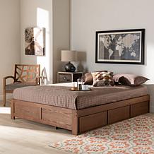 Wren 3-Drawer Queen Size Platform Storage Bed Frame