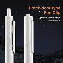 Writech Black and Multicolor Gel Pen Bundle - 0154