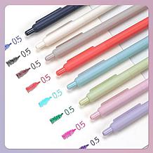 Writech Multicolor and Black Gel Pen Bundle - 0161