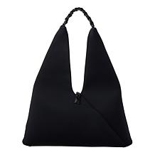 WynneCollection Braided Top Handle Hobo Bag