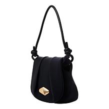 WynneCollection Flap Knot Shoulder Bag