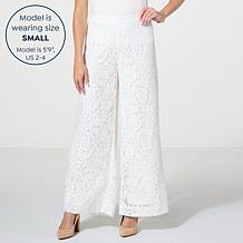 WynneCollection Occasion Lined Lace Pant