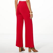 WynneCollection Sweater Knit Flared Pant