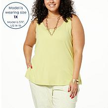 WynneLayers 2-pack Micro-Rib Tee & Tank Set