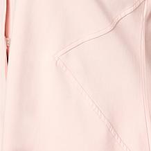 WynneLayers Button-Front High-Low Gusset Detail Tunic Shirt