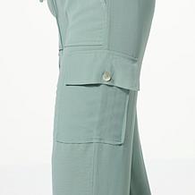 WynneLayers Chiffon Cargo Pant