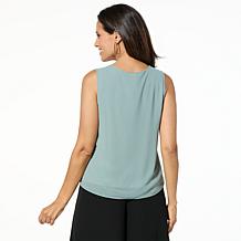 WynneLayers Chiffon Double-Layer Tank Top 