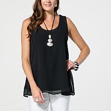 WynneLayers Chiffon Tank Top