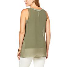 WynneLayers Chiffon Tunic Tank