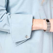 WynneLayers Cotton Blend Long-Sleeve Cuff Detail Turtleneck Shirt